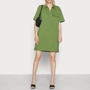 SAMSOE Jessy Shirt Dress Twist of Lime XL NEW Never Worn